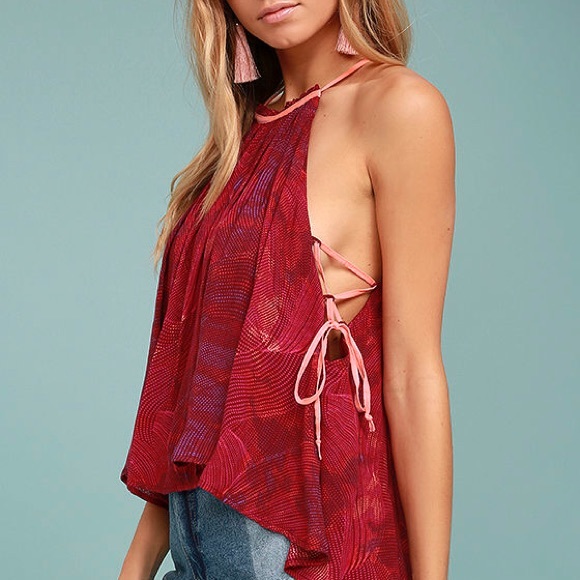 Free People Tops - free People breezy strappy tank blouse